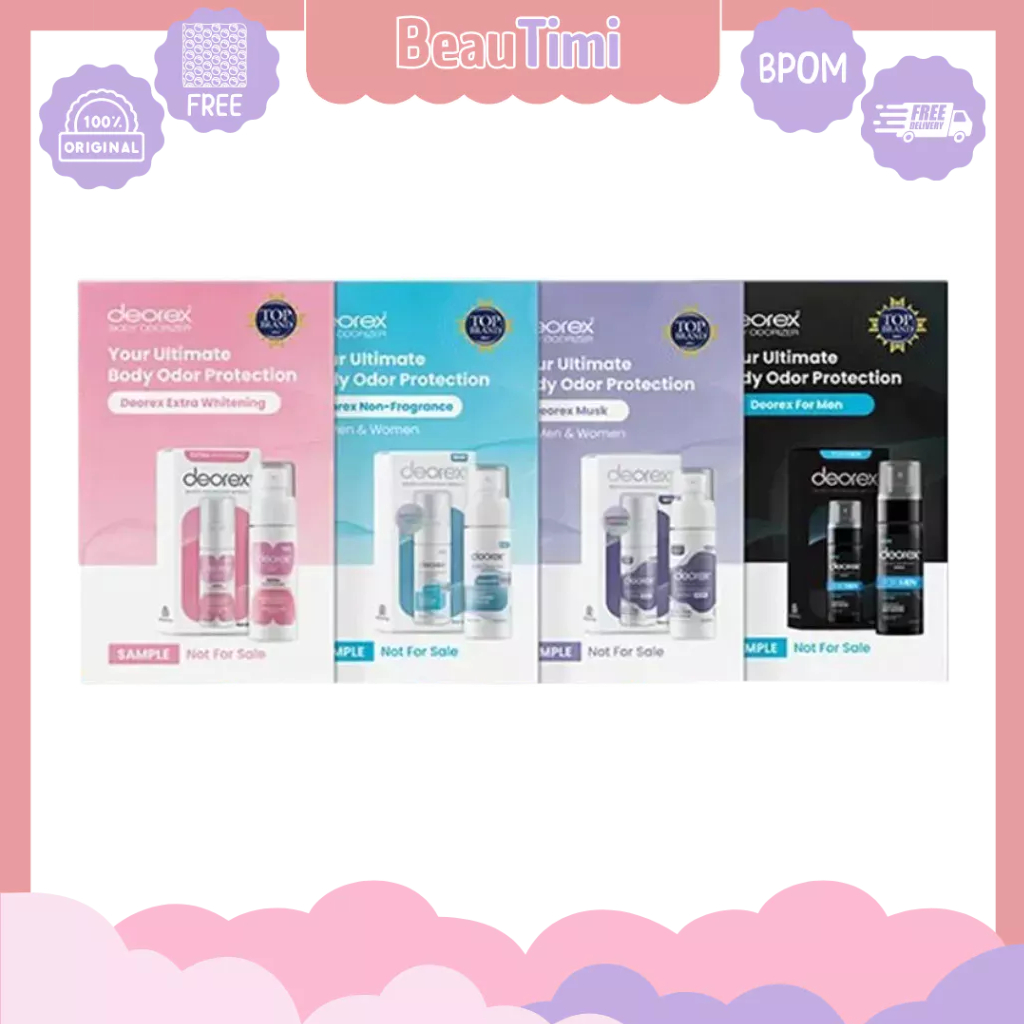 Jual [FREE GIFT] Deorex Body Odorizer Spray Sample Mini Size [NOT FOR ...
