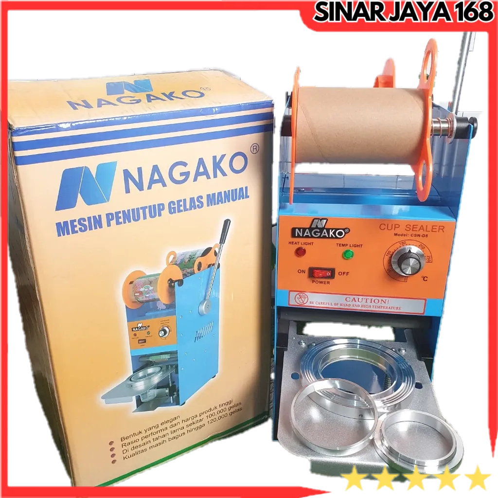 Jual Mesin Press Cup Nagako Csn D Cup Oz Cup Sealer Gelas Plastik Manual Omicko C