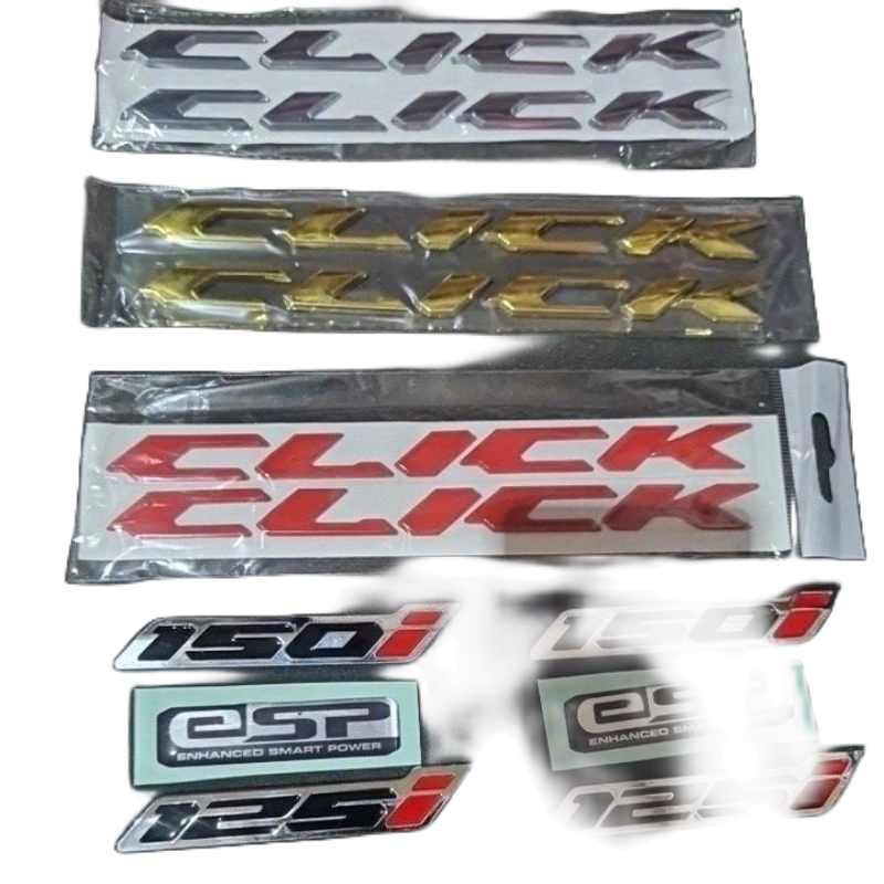 Jual Emblem Click bisa satuan atau set | Shopee Indonesia
