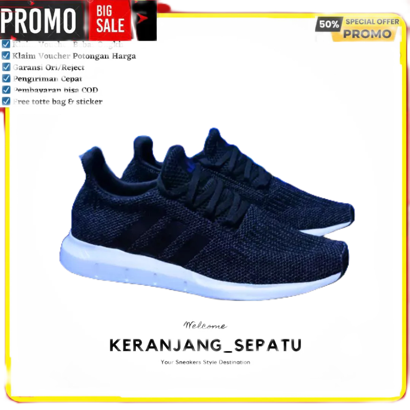 Harga swift run original best sale