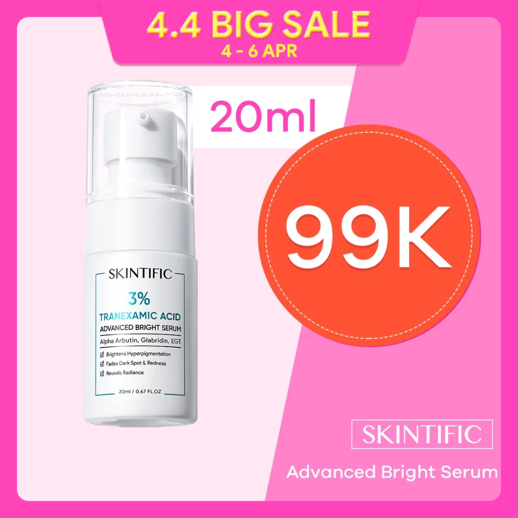 Jual Skintific 3% Tranexamic Acid Advanced Bright Serum 20ml ...