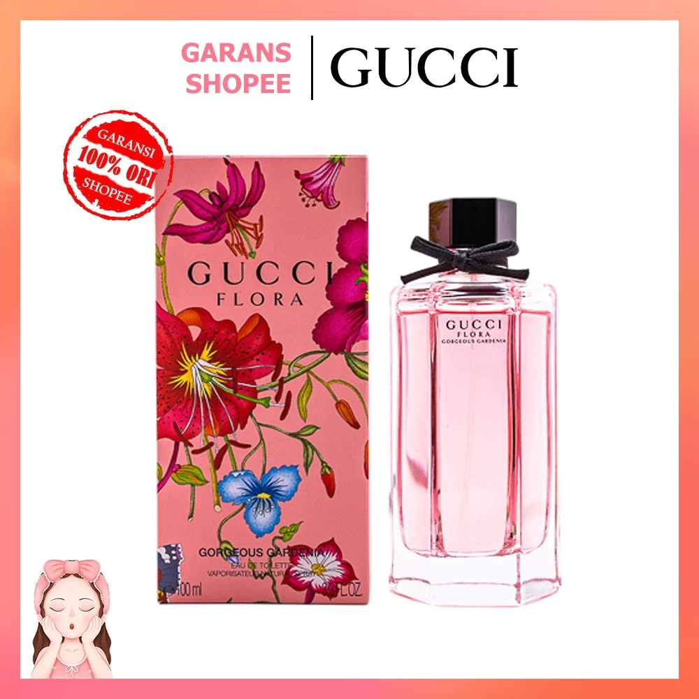 Gucci Flora Gorgeous Gardenia 100ml by Gucci oz EDT for women