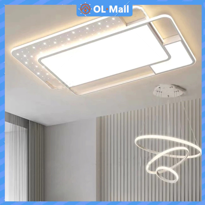 Jual Lampu Plafon Modern 3 Warna Lampu Plafon Kamar Tidur Lampu Kamar ...