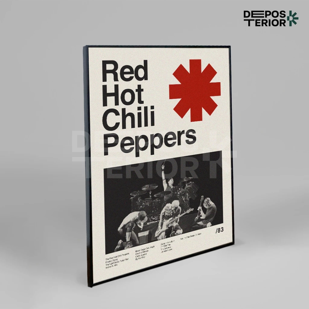 Jual Poster cover album RHCP Frameblock | Shopee Indonesia