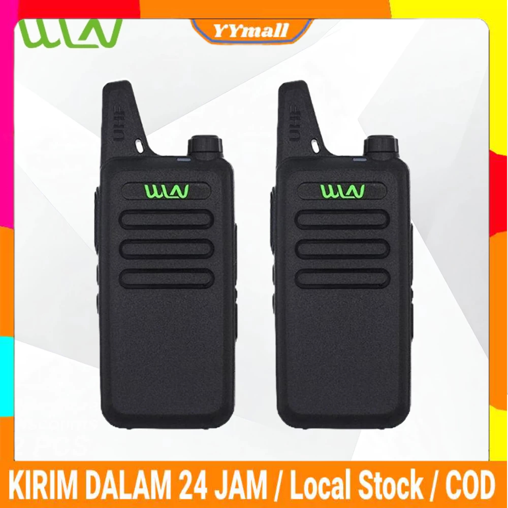 Jual 【24 Jam Kirim COD】100%Ori Ht Wln Kd C1 5Warna Uhf 400-470Mhz Handy ...