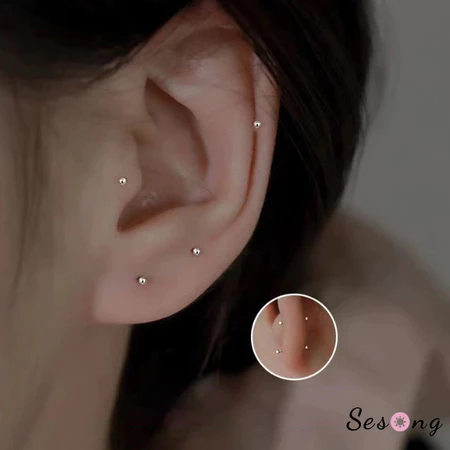  Anting Perak Mini
