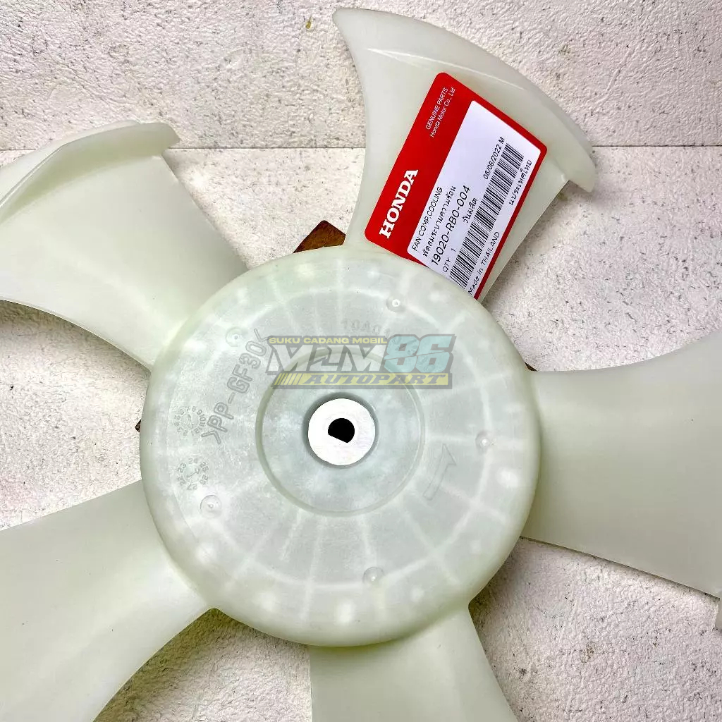 Jual Fan Cooling Radiator Daun 5 Kipas Radiator 19020-RB0-004 Honda ...