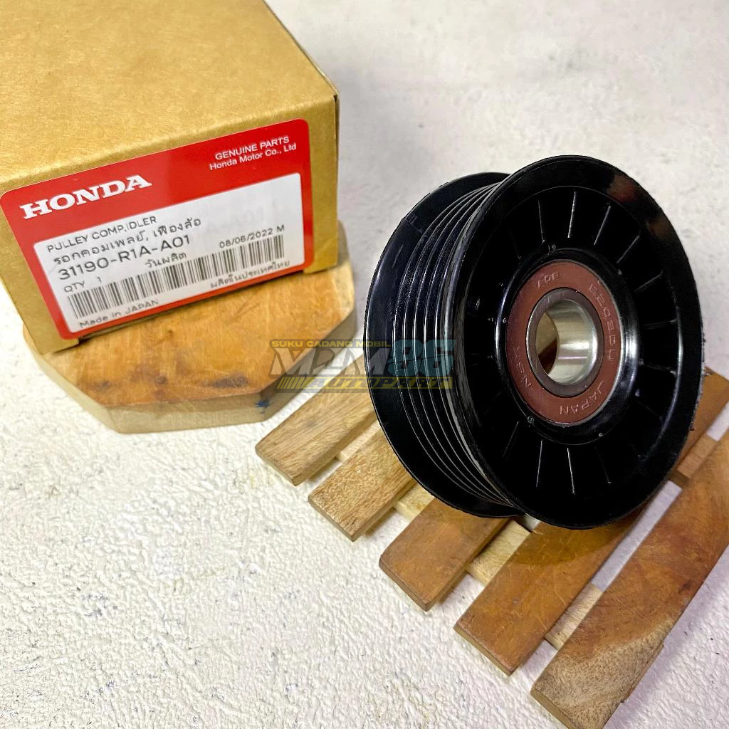 Jual Pulley Fanbelt Tensioner Idler Alternator 31190-R1A-A01 Honda ...