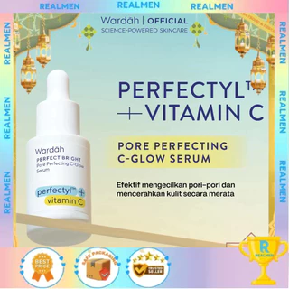 WARDAH Perfect Bright Perfectyl + Vitamin C Pore Perfecting C-Glow Serum | Mencerahkan ,Menghaluskan