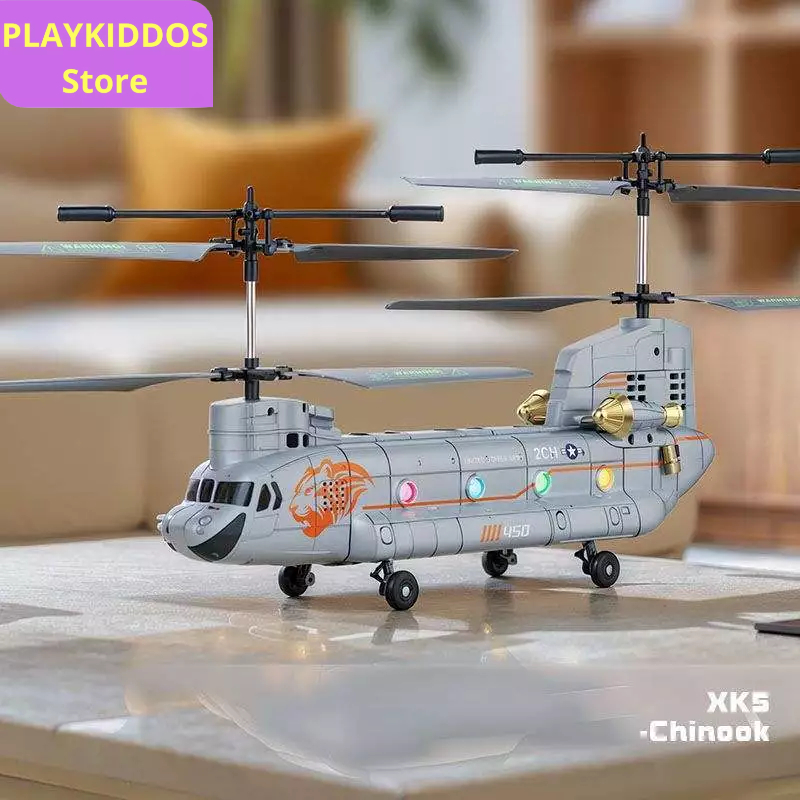 Jual Helikopter Chinook Remote Control dengan Lampu 3.5 Channel Baling ...