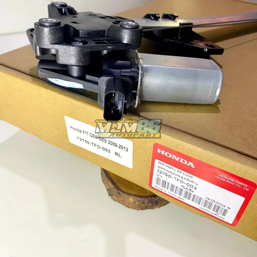 2009-2013 Honda Fit Window Regulator 72750-TF0-003 | Honda Parts Direct