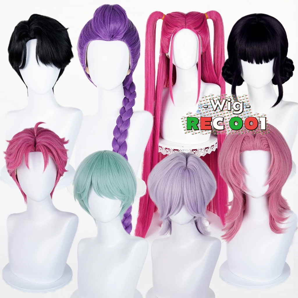 Peluca Anime Rumi/Zoey/Mira - Para Cosplay, Halloween, Fiestas Y Carnaval (talla única)