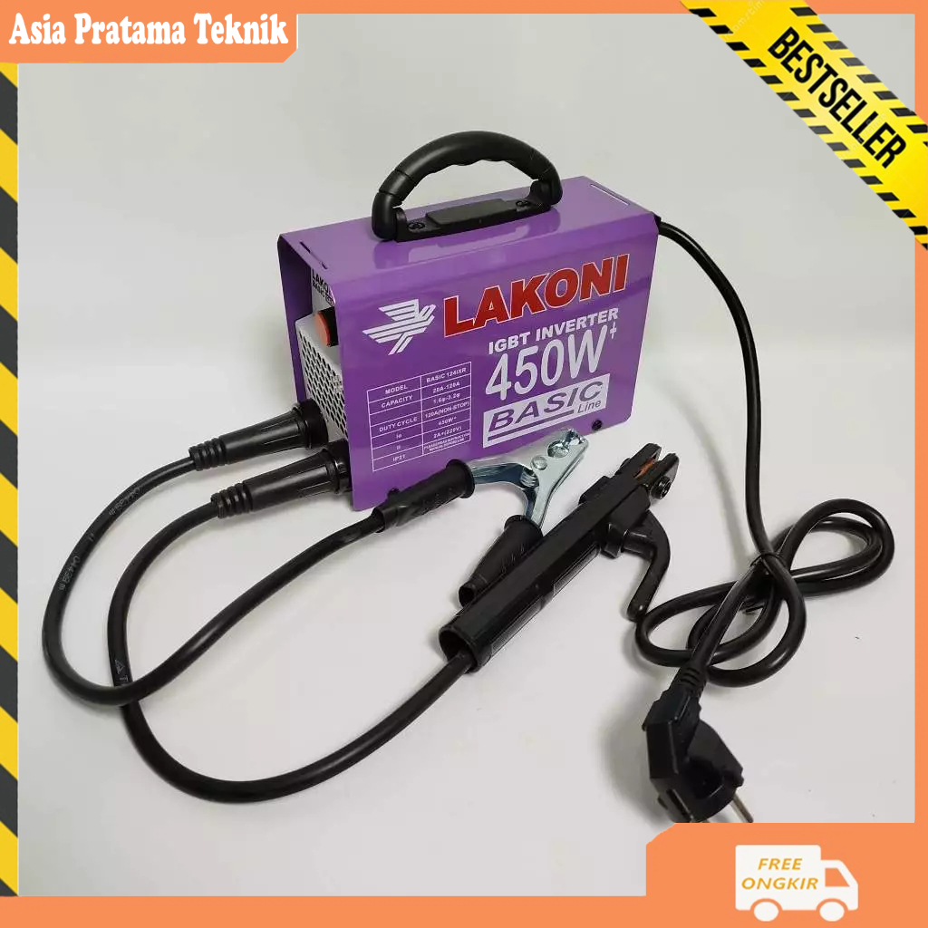 Jual Mesin Las LAKONI 450 Watt Basic 124ix - LAKONI IGBT INVERTER 450 ...