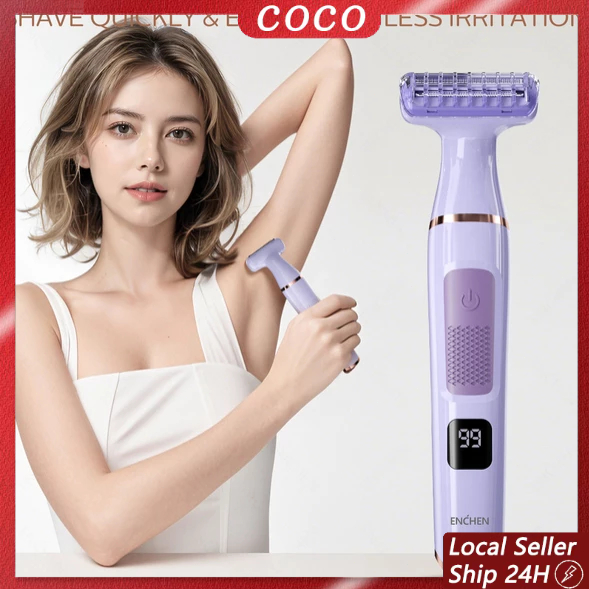 Jual 【COD】ENCHEN A1 Body Trimmer Body Groomer Electric Shaver Hair ...