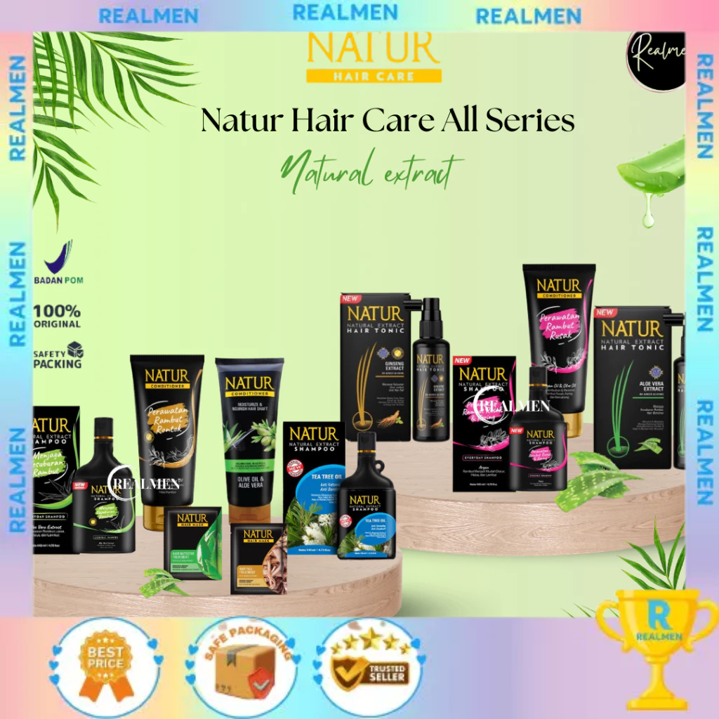 Jual NATUR Hair Care All Series / Treament Series / Untuk Perawatan ...