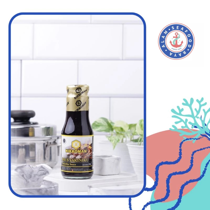 Jual Kikkoman Yakiniku Sauce Halal Botol 300 Gr | Shopee Indonesia