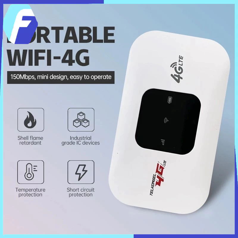 ⭐Ready⭐MIFI MODEM WIFI 4G UNLOCK OPERATOR Perdana Telkomsel By.u/ 150 Mbps 4G Portable Mobile WiFi USB Mobile WiFi Modem Kecepatan Tinggi untuk PC Laptop Ponsel