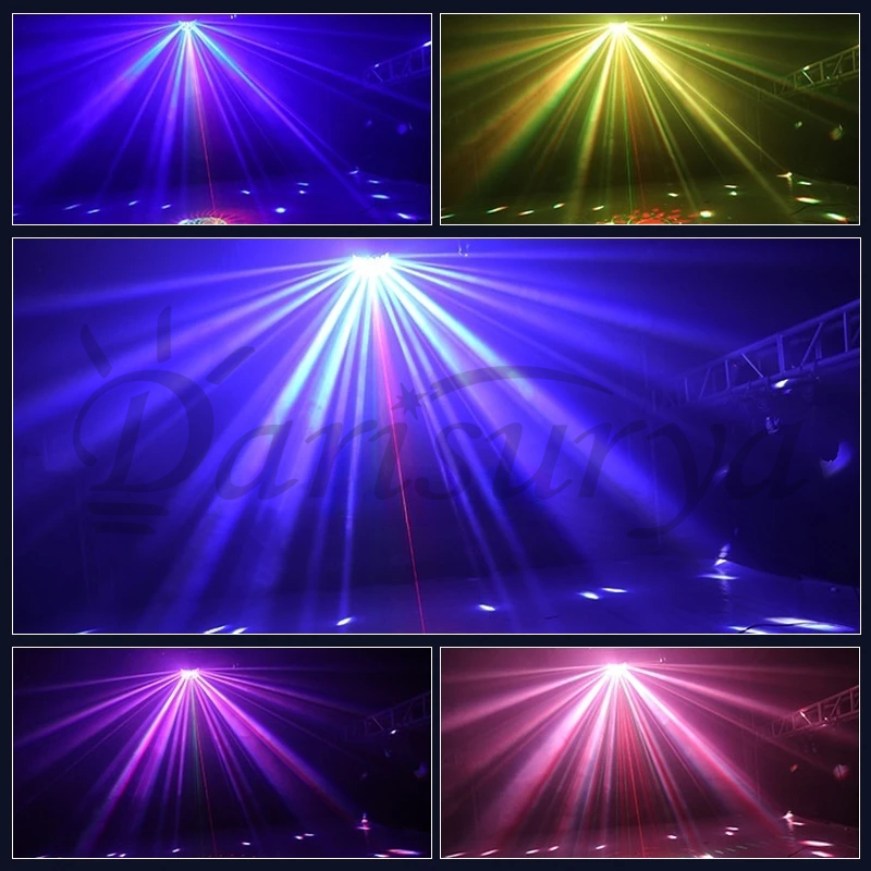 Jual Lampu Panggung Laser Beam LED LED Laser Light RGB DMX Remot ...