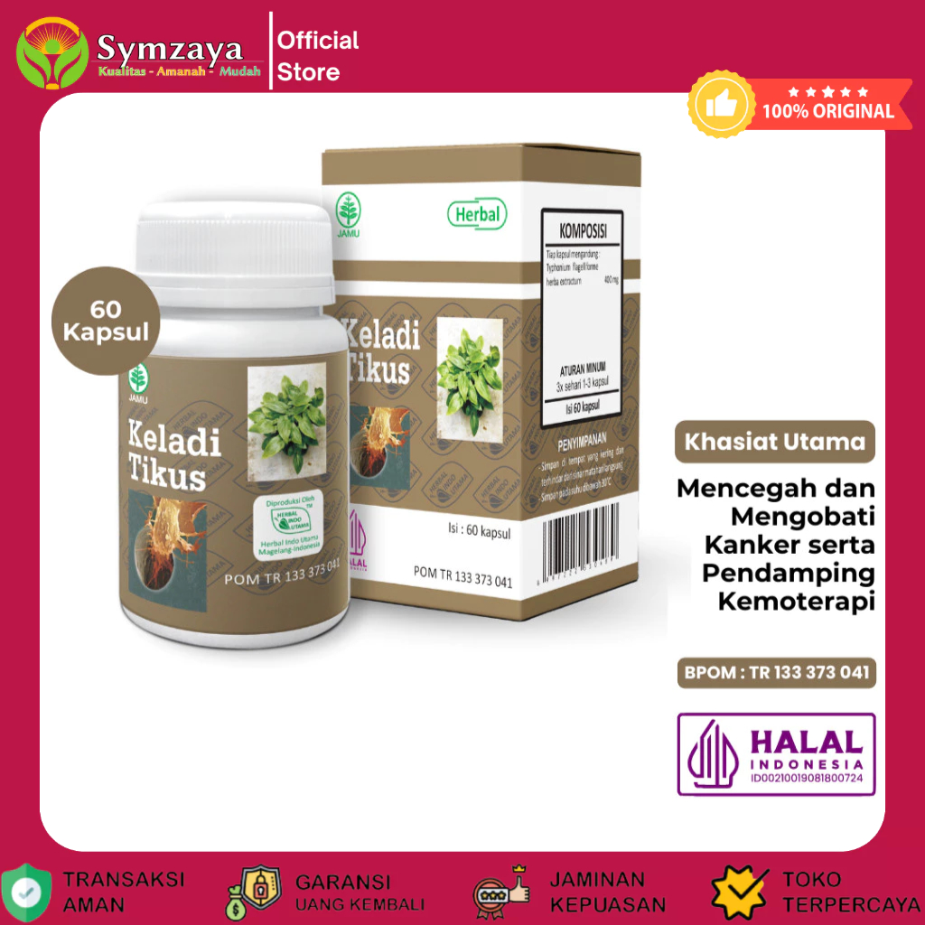 HERBAL INDO UTAMA – HIU KELADI TIKUS Obat Herbal Kanker dan Tumor Murah