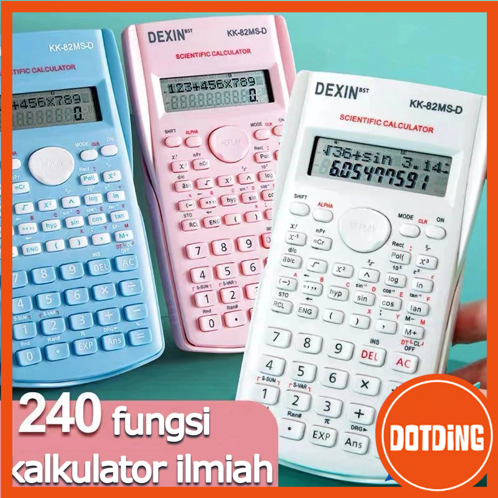 Jual [COD] Reseller Welcome - Kalkulator Ilmiah 240 Fungsi / Kalkulator ...