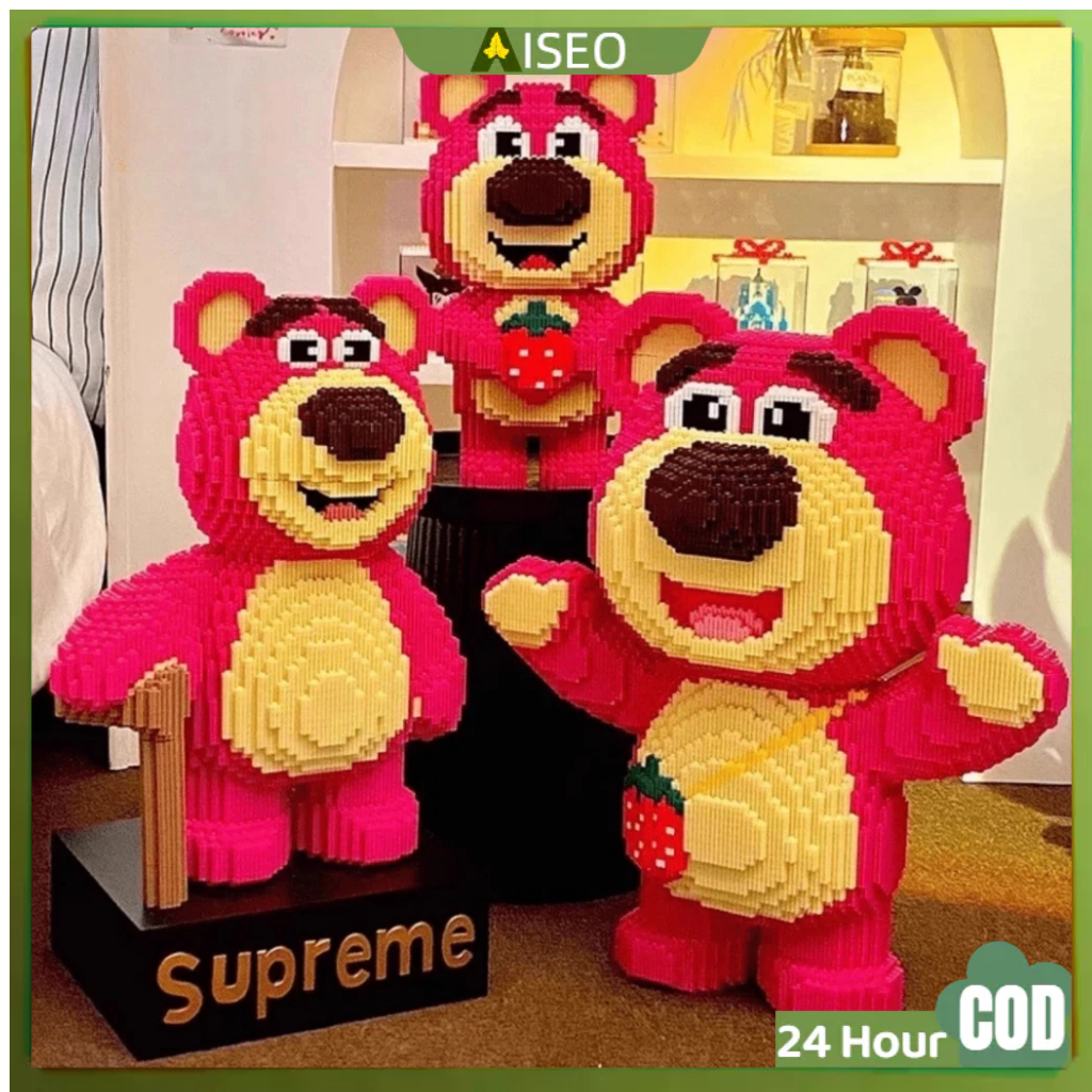 Jual 【24H COD】6800pcs Nano Block Lotso Big Size 3D Model Mainan Anak ...