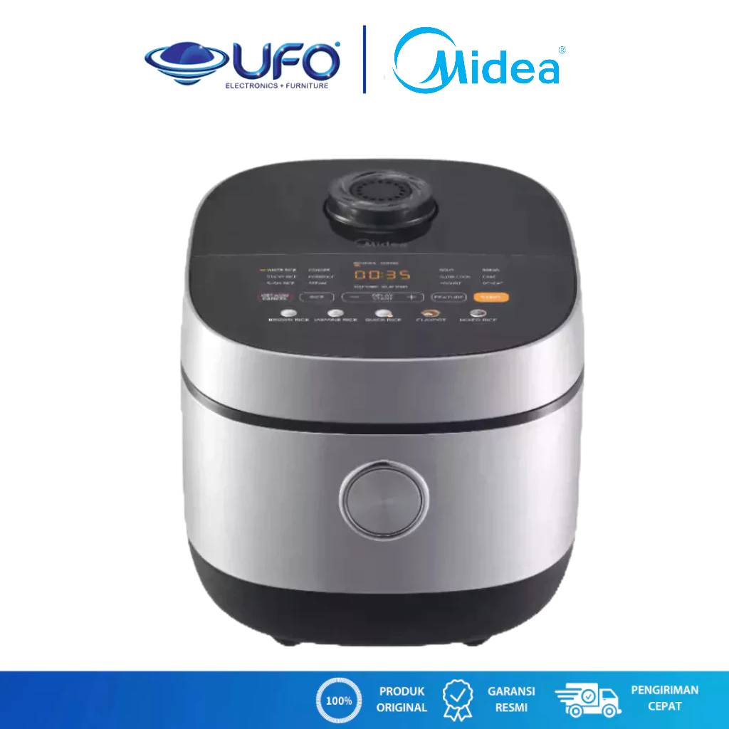 Jual Midea Rice Cooker Intelligent Cooking Kapasitas 5 Liter MBFS5021W ...