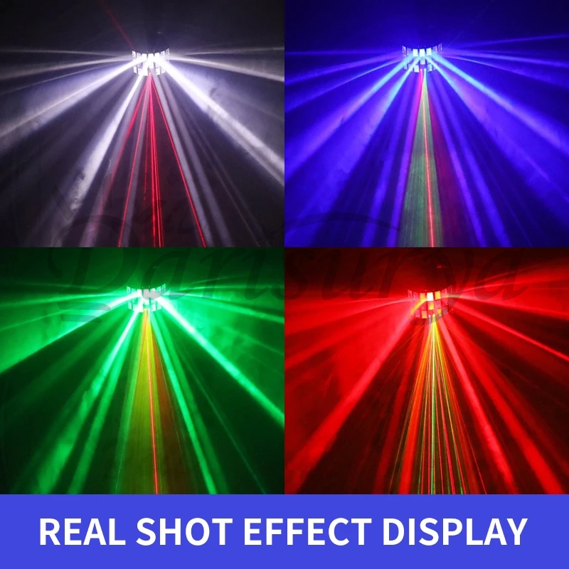 Jual Lampu Panggung Laser Beam LED LED Laser Light RGB DMX Remot ...