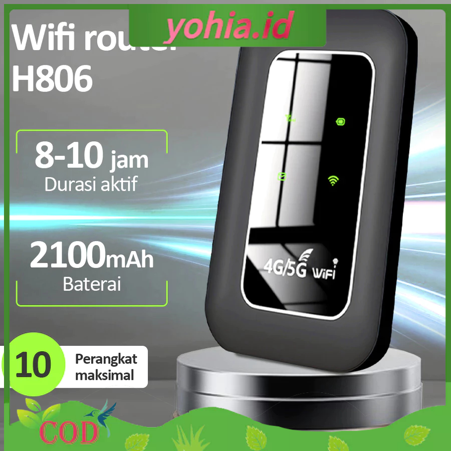 【COD】H806 Wireless Router 4G LTE Mini Modem 150Mbps Mobile Broadband WiFi READY