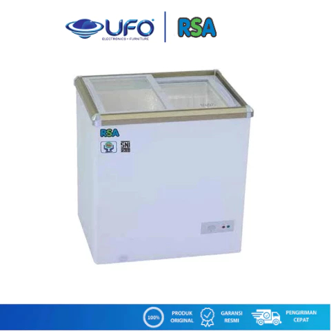 Jual RSA Chest Freezer Sliding Glass XS110 | Sliding Freezer | Shopee ...