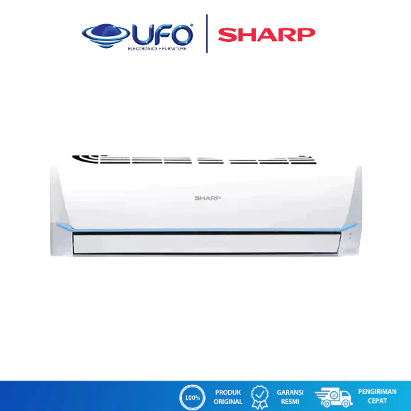 Jual AC Sharp 1/2 PK Standard New Jetstream Series R32 AHA5SAY | Made ...