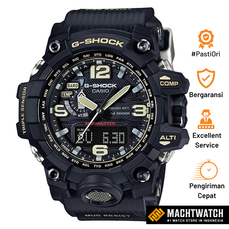 Jual [Hemat 8.8] Jam Tangan Pria Casio G-Shock Mudmaster GWG-1000-1ADR