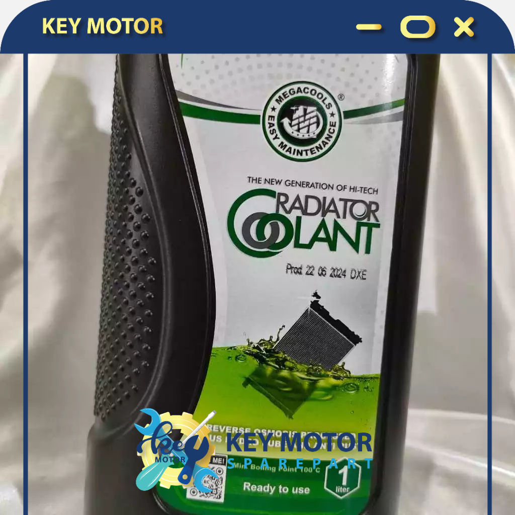 Jual Air Radiator Coolant Megacools 1 Liter 1000 ml Dan 5 Liter 100% ...