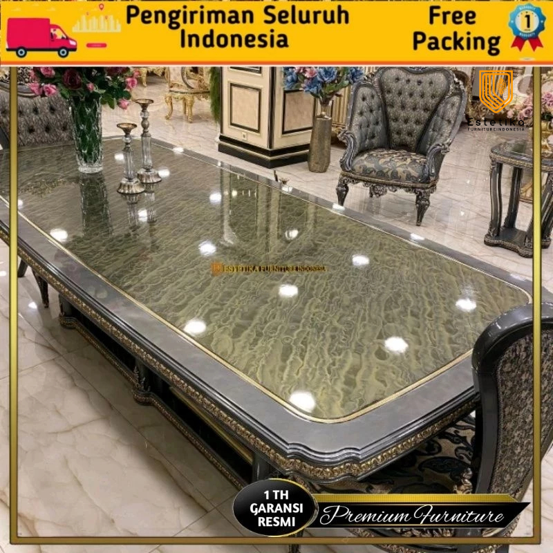 Jual Meja Makan Kayu Jati Mewah Terlengkap & Harga Terbaru September ...