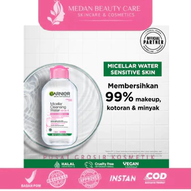 Garnier Micellar Cleansing Water 125ml Untuk Kulit Sensitif
