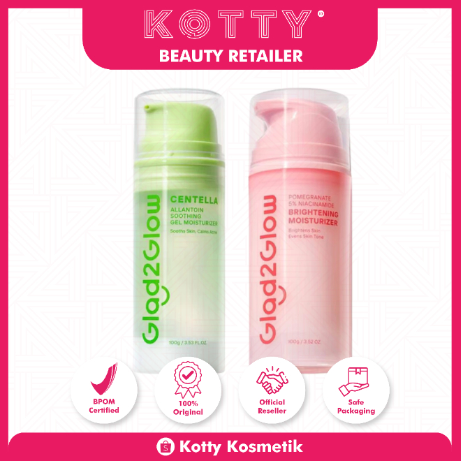 Kotty Glad2Glow Moisturizer Centella Niacinamide 100gr