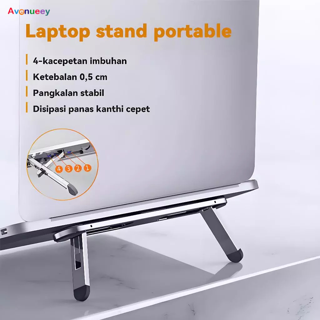 Jual Avenueey Stand Laptop Portable Lipat Anti Slip Kompatibel Semua ...