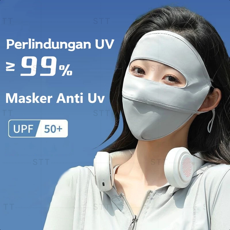 Jual Masker Full Face Anti Uv Masker Motor Penutup Wajah Masker Full ...