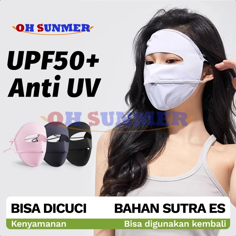 Jual OH SUNMER Masker Motor Masker Anti Uv Masker Full Face Masker Uv ...