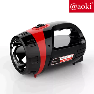 AOKI Senter LED 2W Cas Ulang | Bisa Jadi Lampu Darurat | Baterai Awet