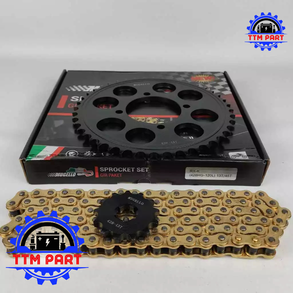 Jual GEAR PAKET BAJA YAMAHA RXK RXKING RX KING - RXK NEW - RXS - RX ...
