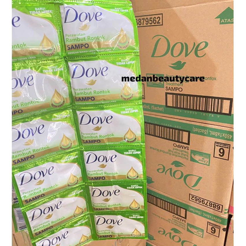 Jual Dove Shampoo Sachet Rentengan 8mlx12 Sachet | Shopee Indonesia
