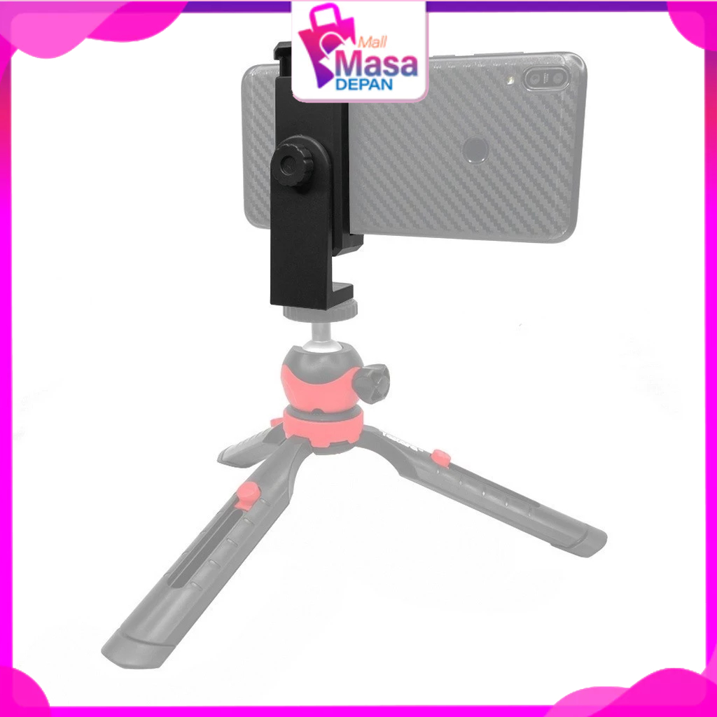 Jual MMD Phone Holder Tripod 360° Adapter Cell Phone Clipper Holder ...
