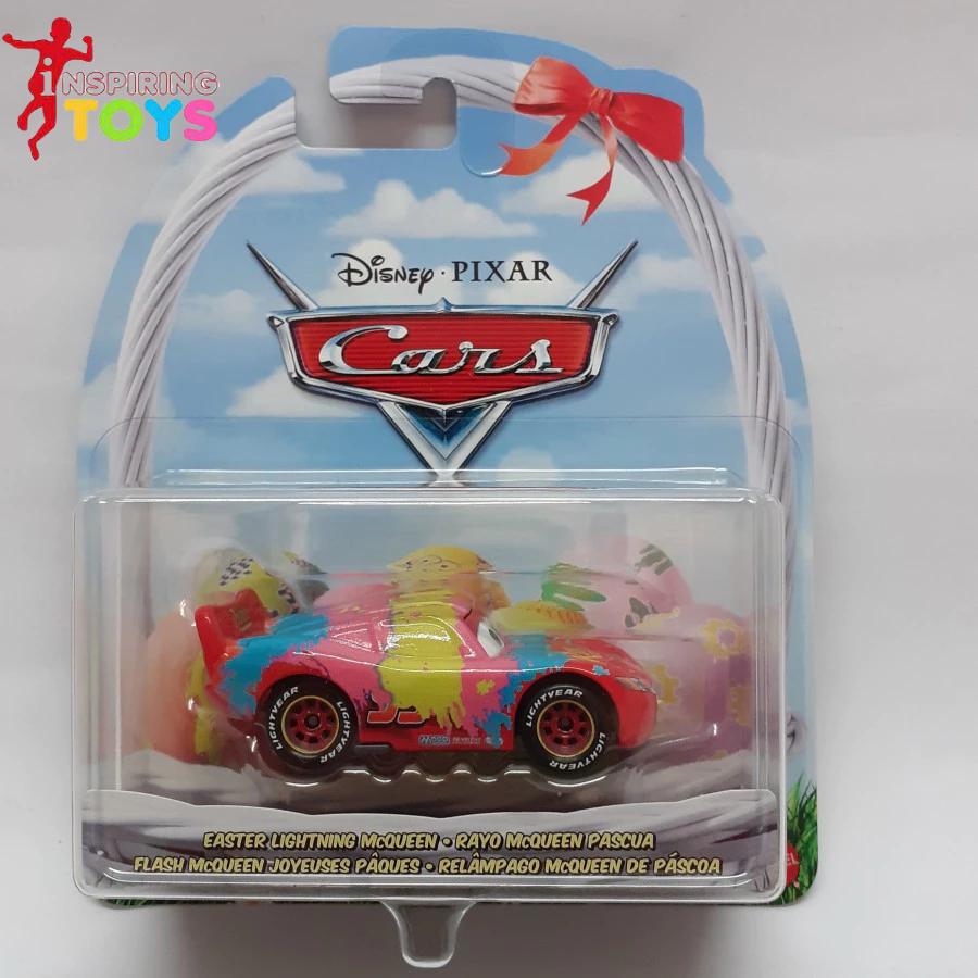 Jual Disney Pixar Cars Easter Lightning McQueen theme | Shopee Indonesia