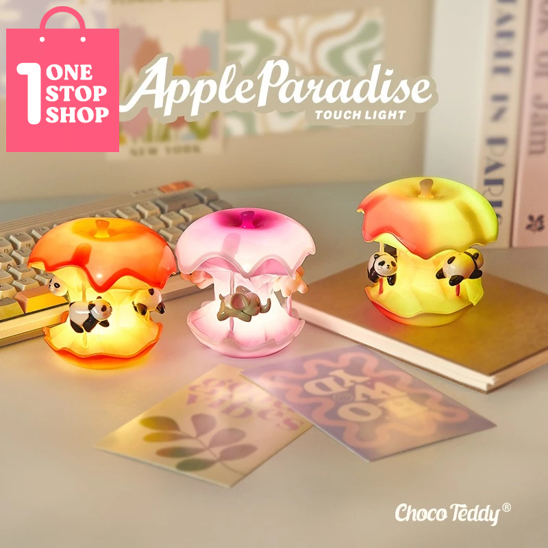 Jual Choco Teddy Dreamland Apple Clapping Lights Lampu Tidur LED Blind ...