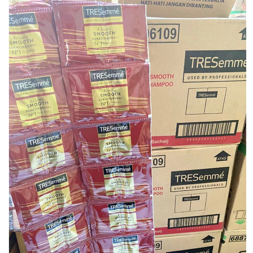 Jual Tresemme Shampoo Rentengan Sachet 10mlx12 Sachet | Shopee Indonesia