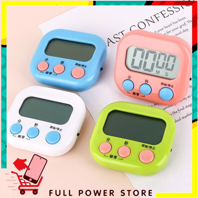 Jual FPS Digital Kitchen LCD Timer Stopwatch Timer Digital Dapur High ...