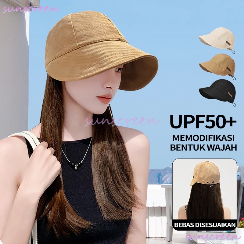 Jual Topi Anti UV Topi Pantai Topi Gulung Topi Matahari Topi Olahraga ...