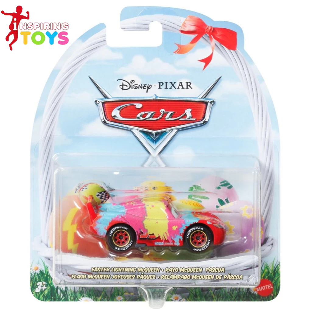 Jual Disney Pixar Cars Easter Lightning McQueen theme | Shopee Indonesia