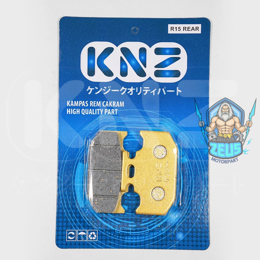 Jual DISC PAD BELAKANG YAMAHA R15 (B97) KNZ DISCPAD REAR (ZEUS ...