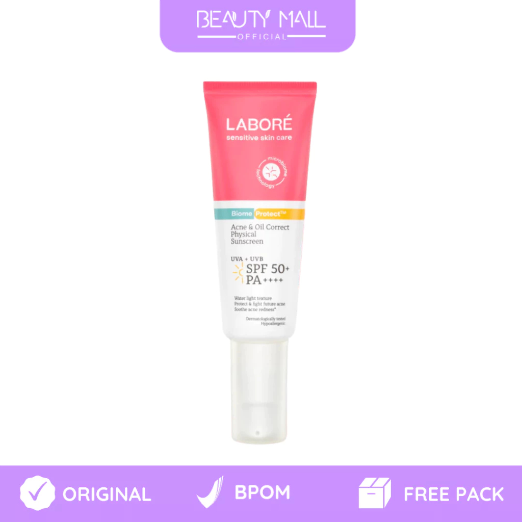 Jual LABORE Labore Acne & Oil Correct Physical Sunscreen SPF50+ PA ...